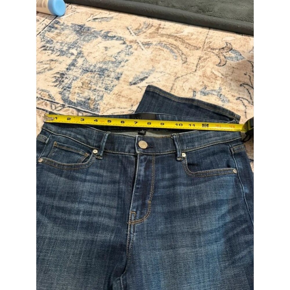 White House black market mid rise bootcut jeans sz 2 - Picture 2 of 4